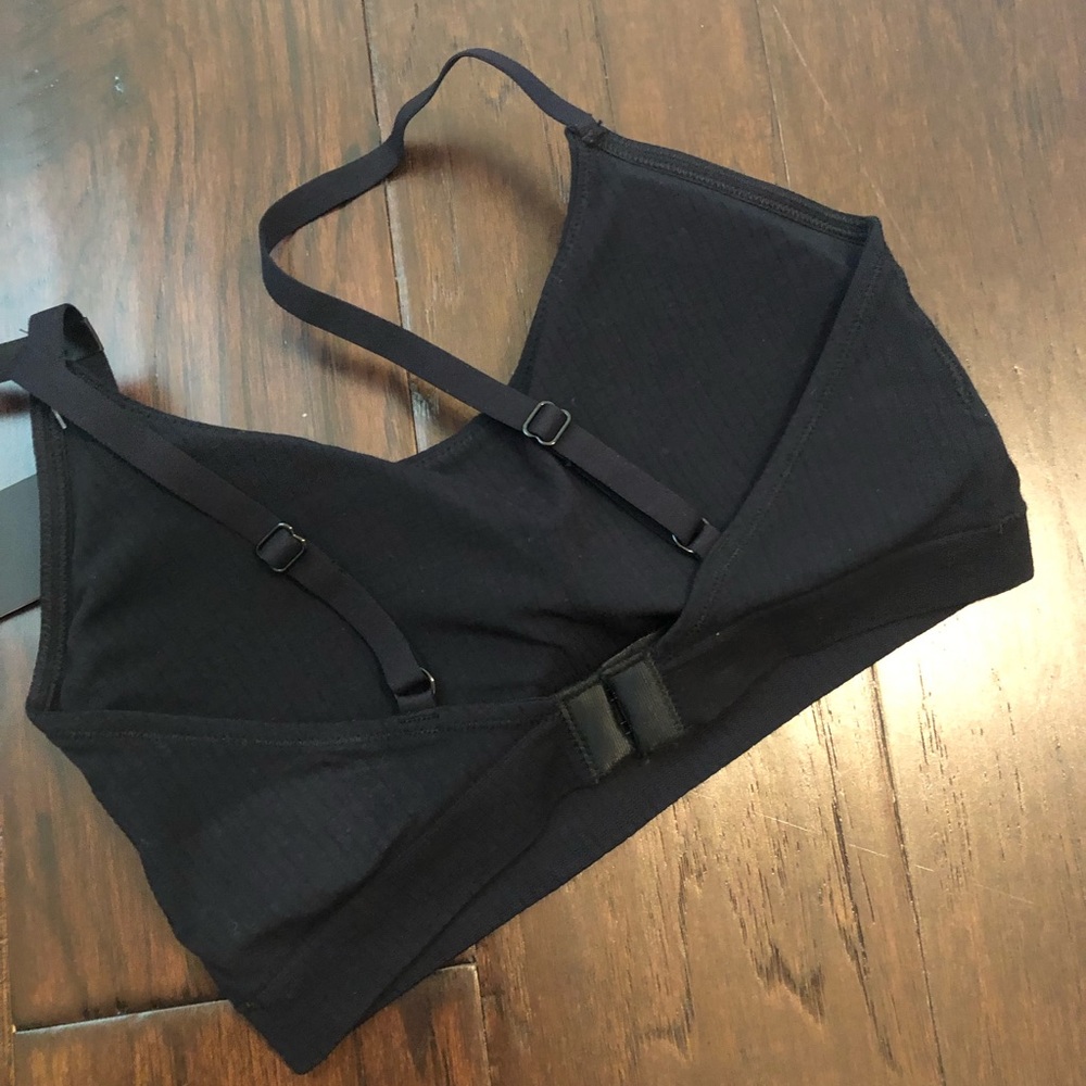 DKNY Rib Knit Scoop bra - Picture 3 of 9